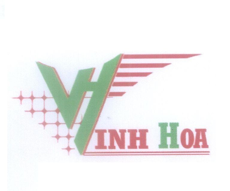 Mẫu nhãn hiệu VH VINH HOA