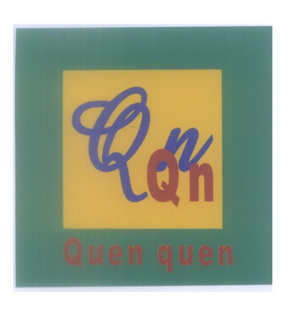 Mẫu nhãn hiệu Q n Qn Quen quen