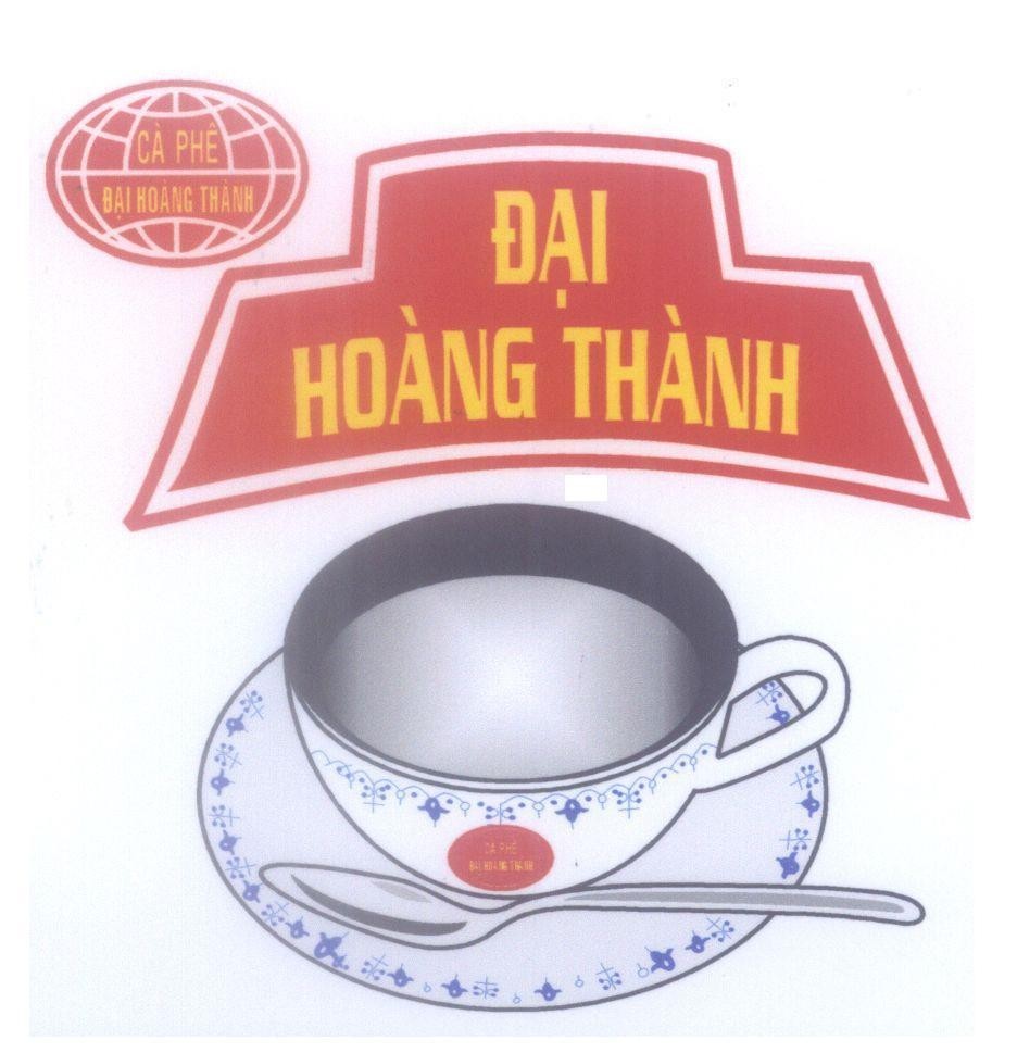 Mẫu nhãn hiệu Đại Hoàng Thành Cà Phê Đại Hoàng Thành