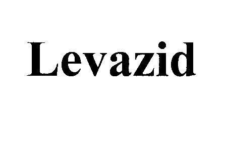 Mẫu nhãn hiệu Levazid