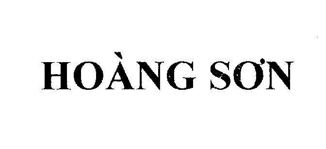 Mẫu nhãn hiệu Hoàng Sơn