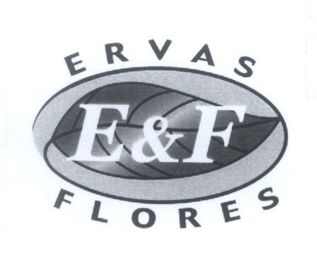 Mẫu nhãn hiệu E&F ERVAS FLORES
