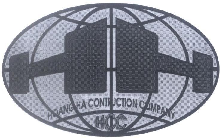 Mẫu nhãn hiệu HH HCC HOANGHA CONTRUCTION COMPANY