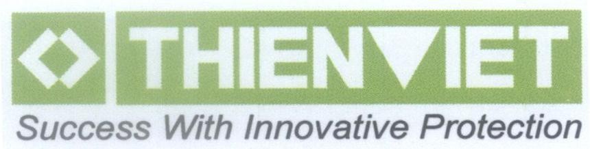 Mẫu nhãn hiệu THIENVIET Success With Innovative Protection