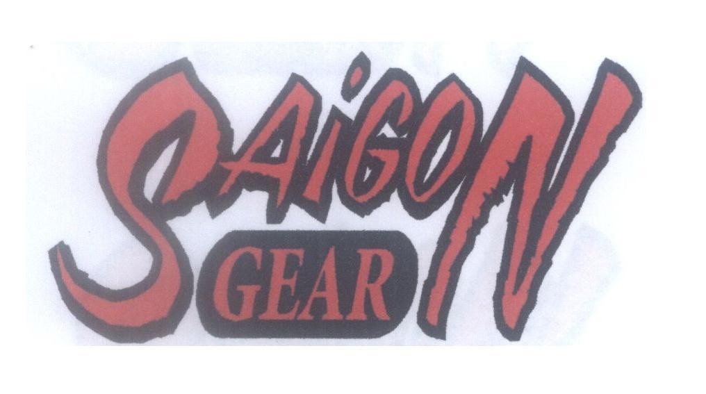 Mẫu nhãn hiệu SAIGON GEAR