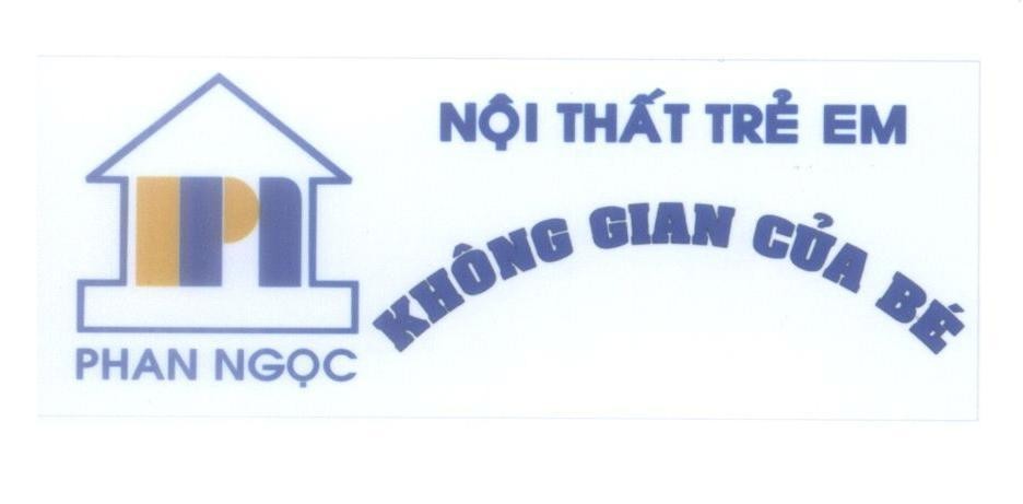 Mẫu nhãn hiệu PN Phan Ngọc Nội Thất Trẻ Em Không Gian Của Bé