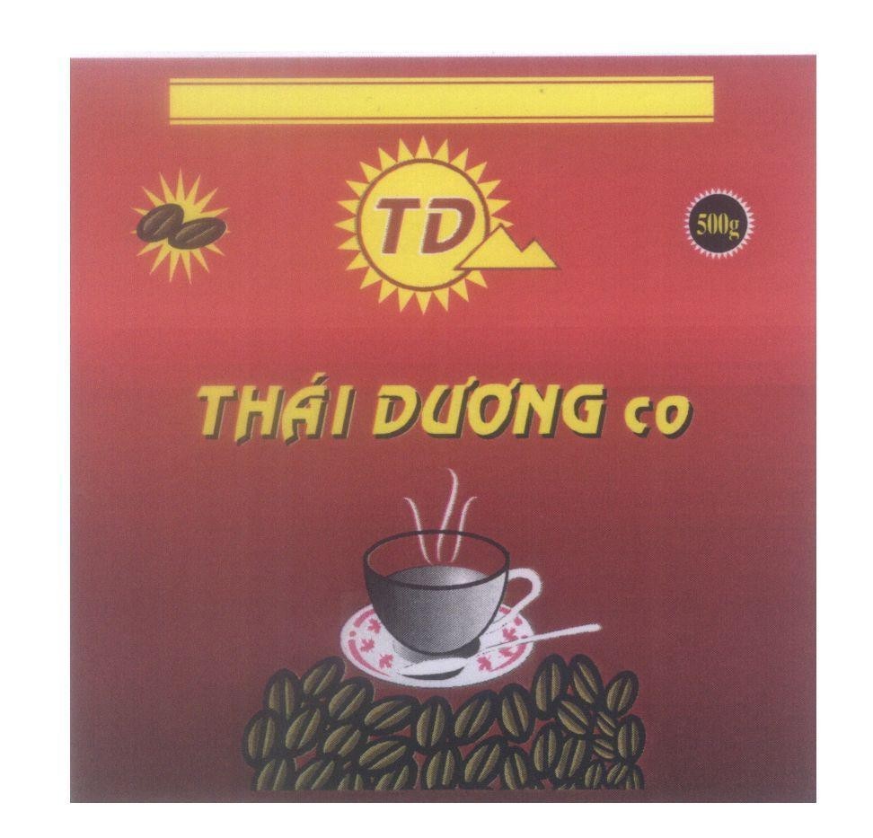 Mẫu nhãn hiệu TD Thái Dương co