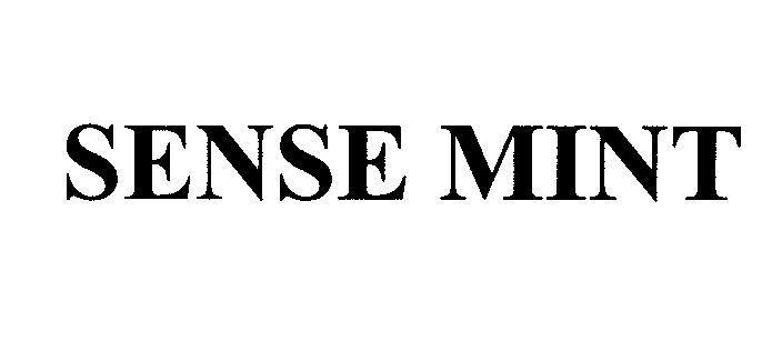 Mẫu nhãn hiệu SENSE MINT