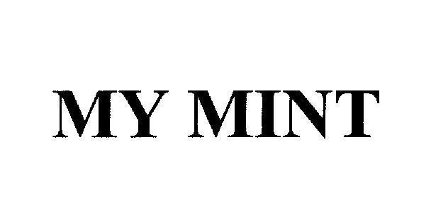 Mẫu nhãn hiệu MY MINT