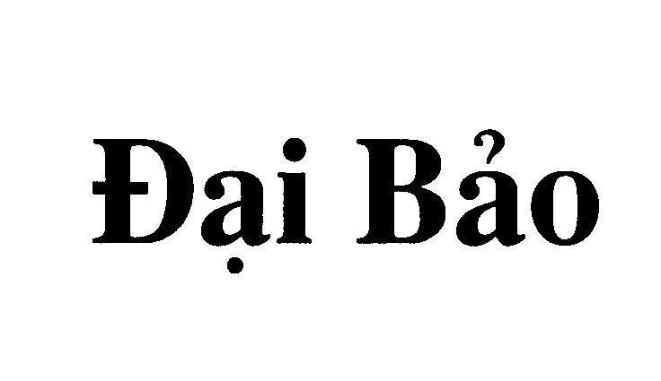Mẫu nhãn hiệu Đại Bảo