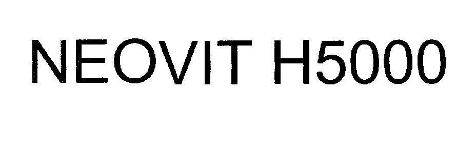 Mẫu nhãn hiệu NEOVIT H5000