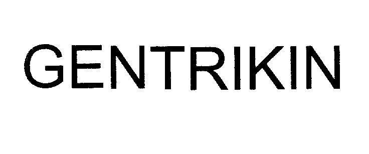 Mẫu nhãn hiệu GENTRIKIN