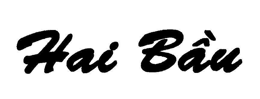 Mẫu nhãn hiệu Hai Bầu