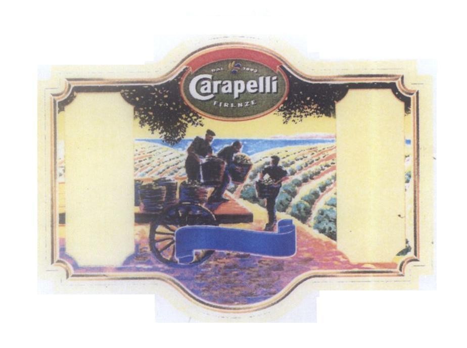 Mẫu nhãn hiệu Carapelli FIRENZE DAL 1983