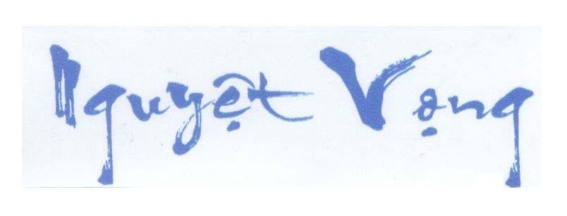Mẫu nhãn hiệu Nguyệt Vọng