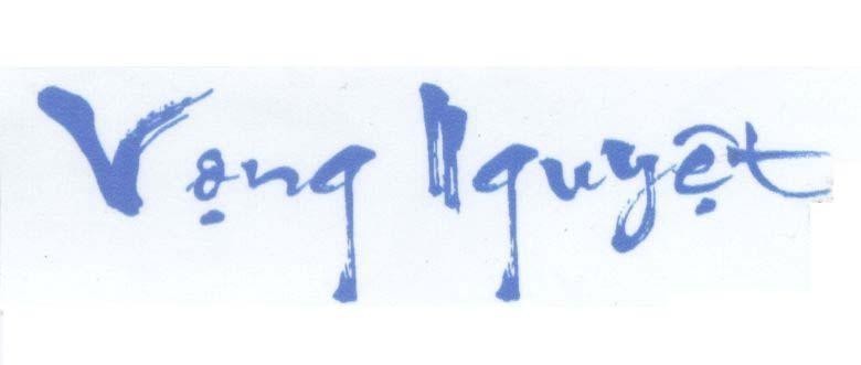 Mẫu nhãn hiệu Vọng Nguyệt