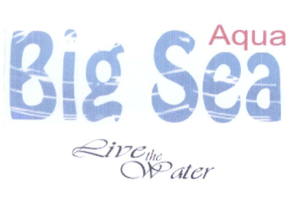 Mẫu nhãn hiệu Aqua Big Sea Live the Water