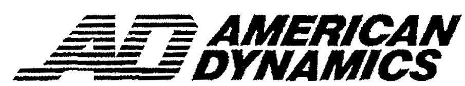 Mẫu nhãn hiệu AD AMERICAN DYNAMICS