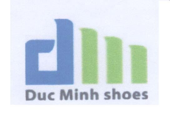 Mẫu nhãn hiệu dm Duc Minh shoes