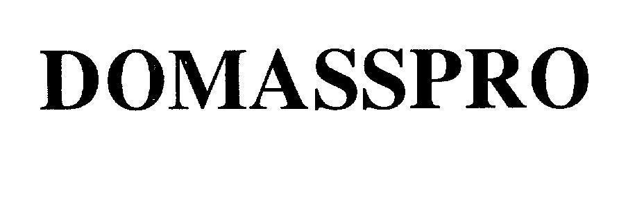 Mẫu nhãn hiệu DOMASSPRO