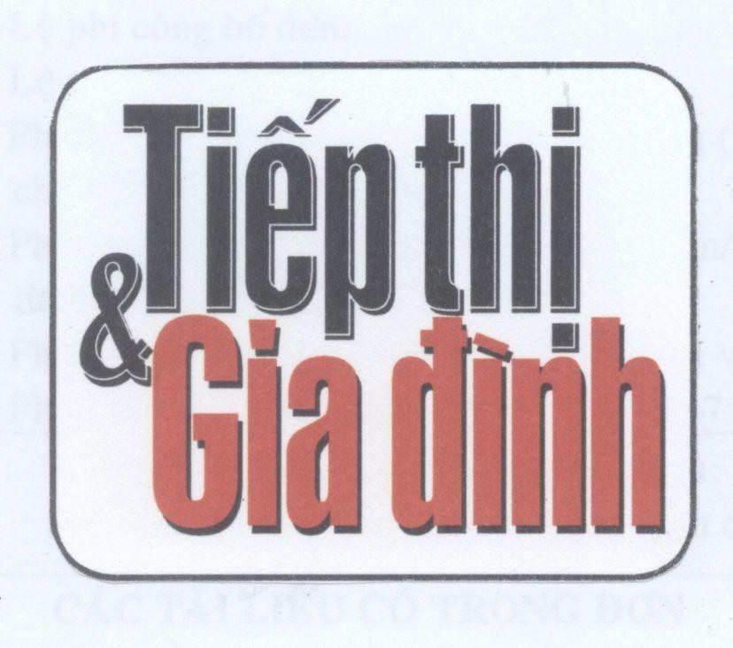 Mẫu nhãn hiệu Tiếp thị & Gia đình