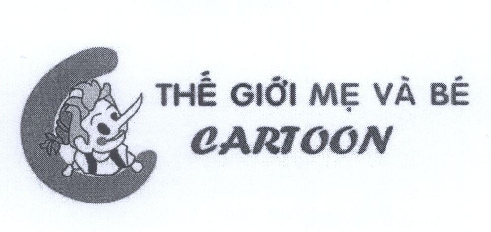 Mẫu nhãn hiệu Thế giới mẹ và bé CARTOON