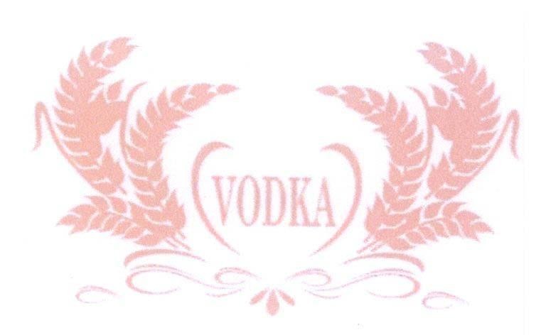 Mẫu nhãn hiệu VODKA
