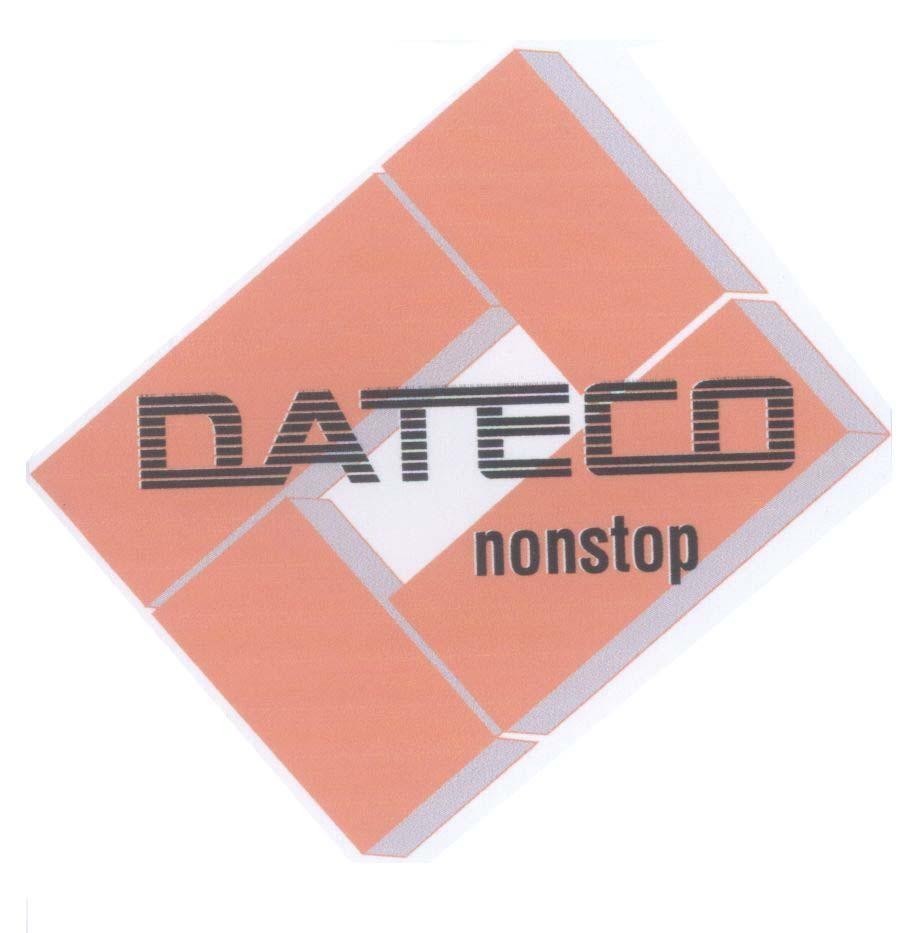 Mẫu nhãn hiệu DATECO nonstop