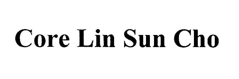 Mẫu nhãn hiệu Core Lin Sun Cho