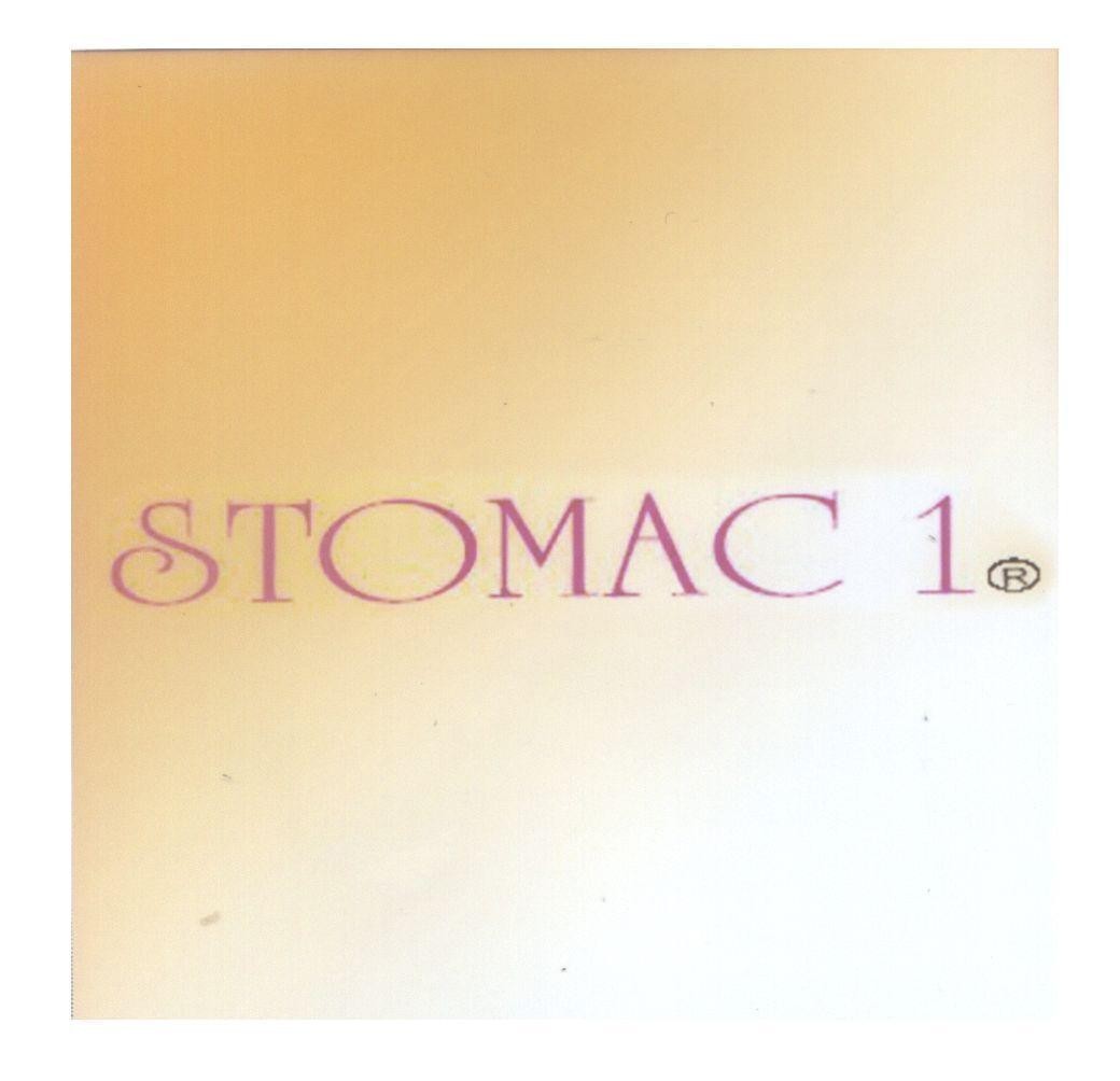 Mẫu nhãn hiệu STOMAC 1