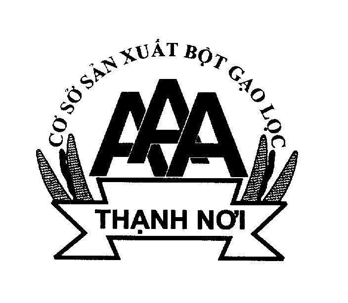 Mẫu nhãn hiệu AAA Thạnh Nơi Cơ Sở Sản Xuất Bột Gạo Lọc