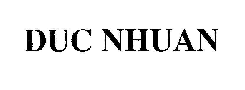 Mẫu nhãn hiệu DUC NHUAN