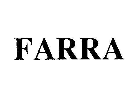 Mẫu nhãn hiệu FARRA