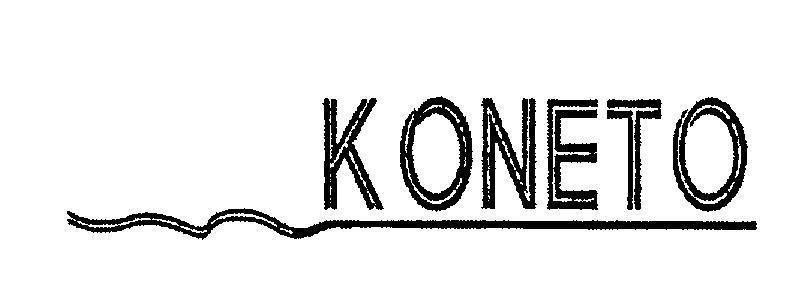 Mẫu nhãn hiệu KONETO