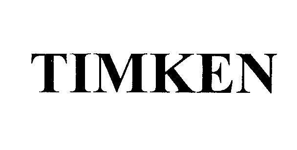 Mẫu nhãn hiệu TIMKEN