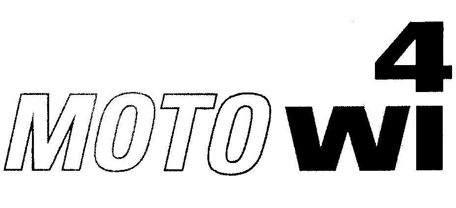 Mẫu nhãn hiệu MOTO WI 4