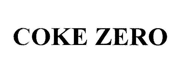 Mẫu nhãn hiệu COKE ZERO