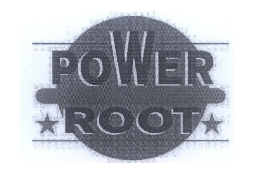 Mẫu nhãn hiệu POWER ROOT