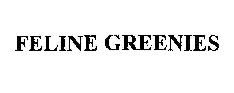 Mẫu nhãn hiệu FELINE GREENIES
