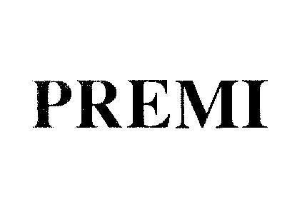 Mẫu nhãn hiệu PREMI