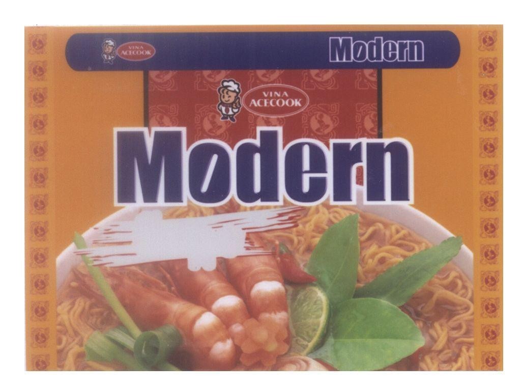 Mẫu nhãn hiệu Modern VINA ACECOOK