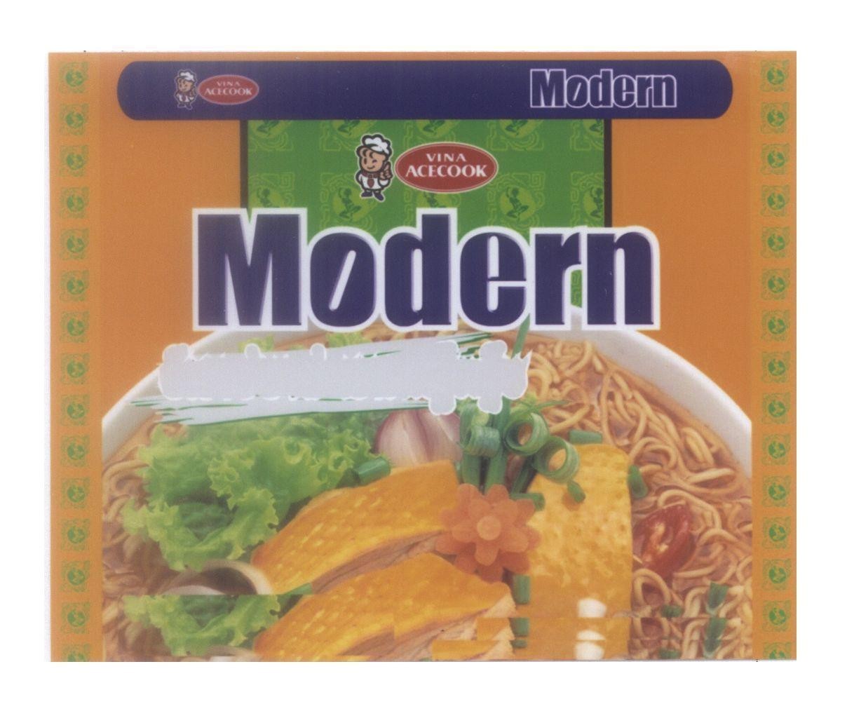 Mẫu nhãn hiệu Modern VINA ACECOOK