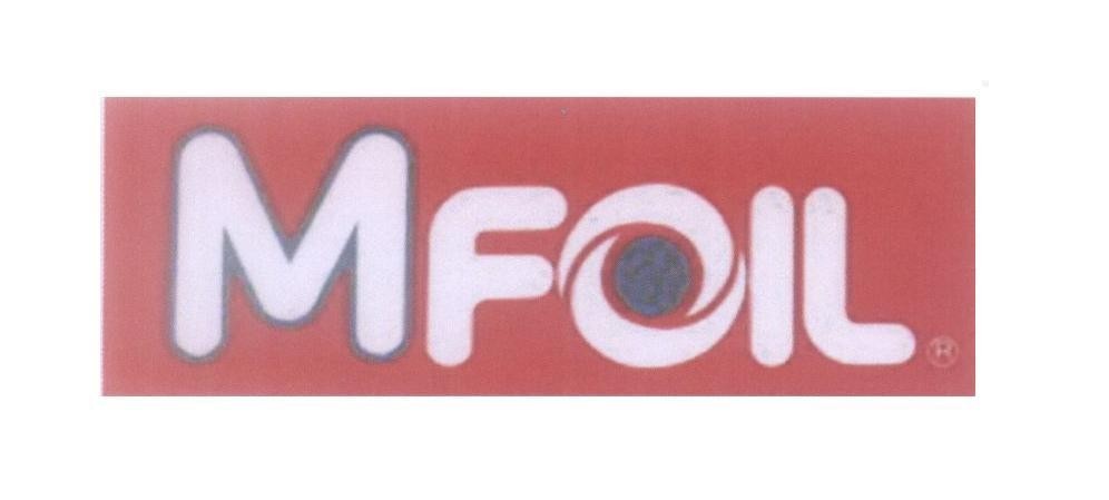Mẫu nhãn hiệu MFOIL M FOIL
