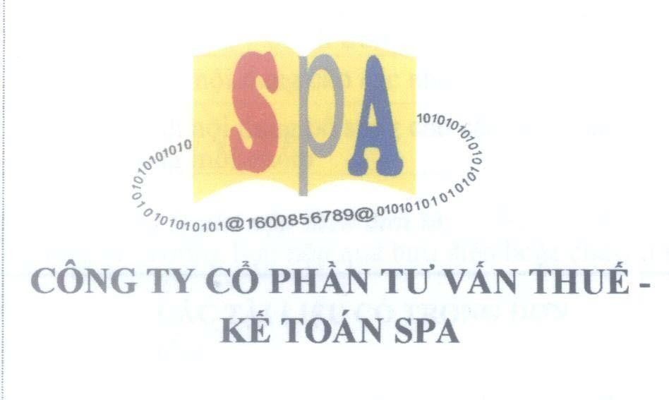 Mẫu nhãn hiệu S P A công ty cổ phần tư vấn thuế - kế toán SPA