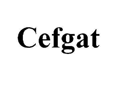 Mẫu nhãn hiệu Cefgat