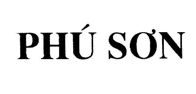 Mẫu nhãn hiệu Phú Sơn