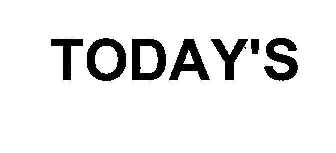 Mẫu nhãn hiệu TODAY'S