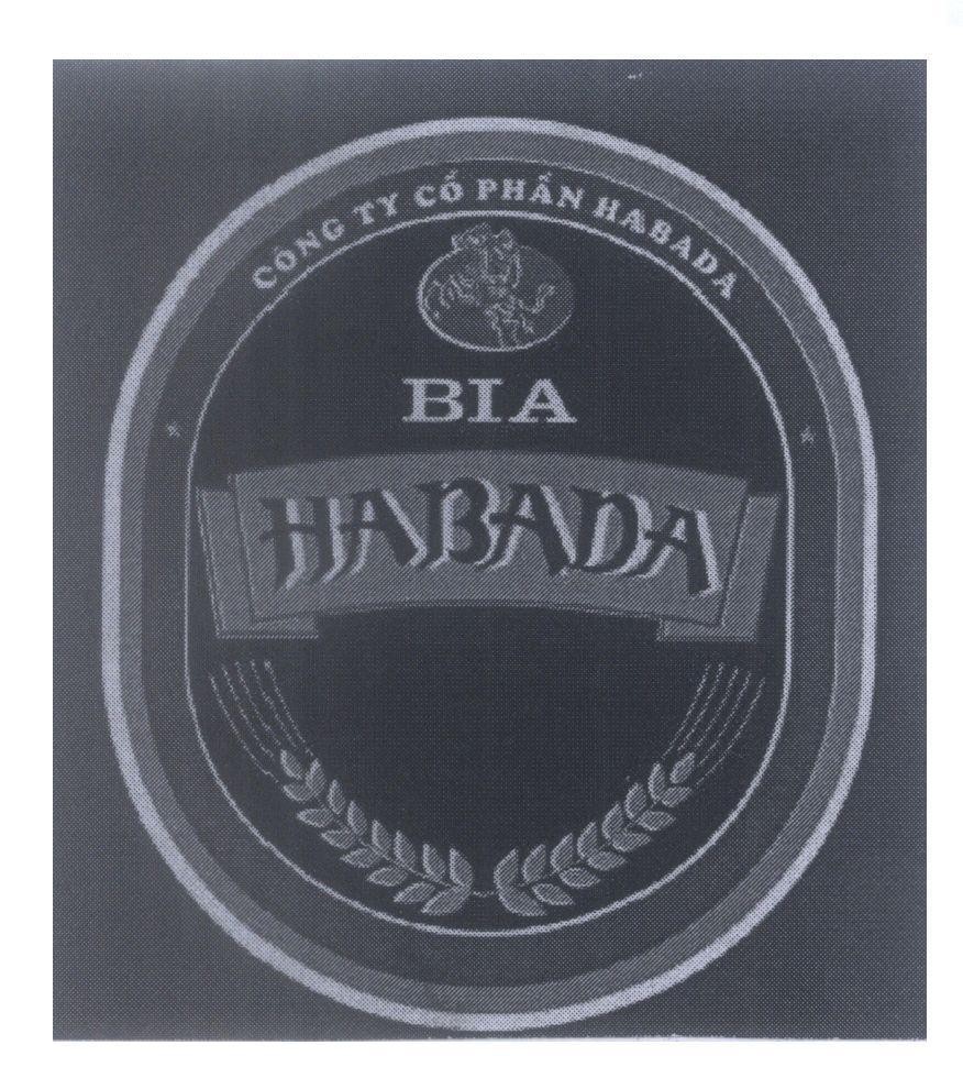 Mẫu nhãn hiệu Công ty cổ phần HABADA BIA HABADA