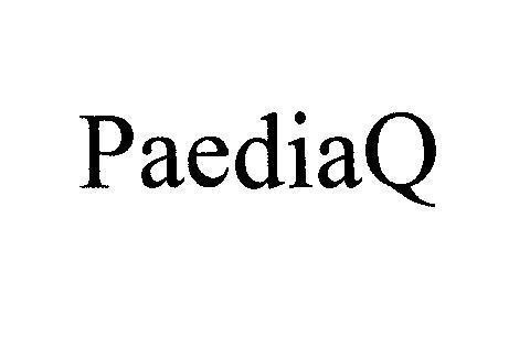 Mẫu nhãn hiệu PaediaQ