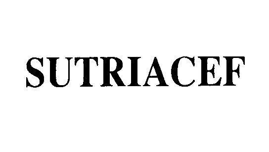 Mẫu nhãn hiệu SUTRIACEF